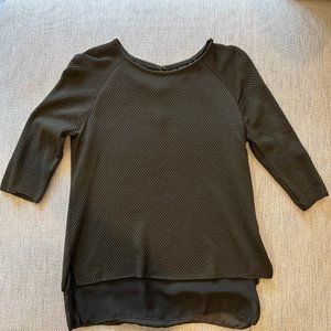 ZARA blouse in dark green size small